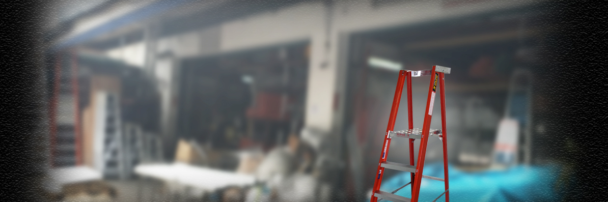 fibre glass ladder